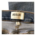 AGOLDE Sophie Timeless Mid Rise Ultra Slim Distressed Stretch Vintage Vibe 25 Photo 10