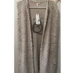 Esprit Shearling Vest Beige Size Small Equestrian Wear Boho Vest Photo 0