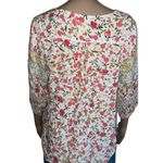 Jaase Floral High Low Hem Blouse Photo 2