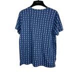 Eddie Bauer  Women’s Everyday Essential Fitted Lake Print Blue T-shirt M NWT Photo 2