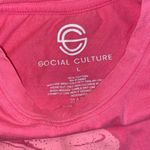 PacSun  Social Culture Nashville pink cotton crop top size Large Photo 2