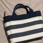 Kate Spade • Jett Tote Purse • Blue White Stripes • Crossbody Strap • MSRP $329 Photo 8