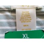 matty m  V-Neck Side Tie Light Olive Tee Short Sleeve Top  Women's Size XL Photo 8