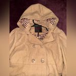 Tan Women's Pea Coat Size M Photo 4