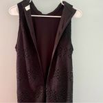 ASTR Aster the label Black Lace Sleeveless shift mini Dress size large Photo 5