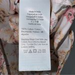 J.Crew  Womens Classic-fit Ruffleneck Shirt Size 6 In Cherry Blossoms Long Sleeve Photo 4