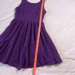 Urban Outfitters Pins & Needles Sz 0 XS Purple Lace Low Back Dress Coquette Boho Photo 2