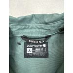 Carhartt  Women's Duck Canvas Overshirt Green Large NWOT $80 MSRP Photo 2