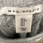 Max Studio Light Gray Cable-Knit Sweater Skirt Size Small  Photo 3