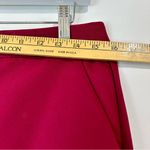 EXPRESS  Women’s Columnist Straight Pants Maroon Size 8 EUC Workwear Trendy Cute Photo 5