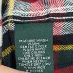 Ralph Lauren Lauren  Plaid Tartan Flannel Shirt Womens Size 2X Red Green Yellow Photo 3