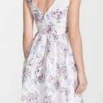 Maeve Anthropologie by: Peony Floral Organza Garden Dress in White Size: 2 (XS) Photo 1