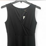MUSHARE V Neck Sleeveless Split Formal Dress Cocktail Party Prom Long Dress Black Size L Photo 5