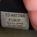 Women’s Ellen Degeneres LOVE Jean colored slip on moccasin loafer flats Size 6.5 Blue Photo 2