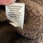 Merona Striped Thick Long Sleeve Fleece Lined Sweatshirt Dark Green Sz Lg Photo 6