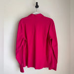 Liz Claiborne  Fuchsia Button-Down Shirt - Size 16 Photo 3