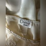 Vtg Cinema Etoile Cream Lace Sleeveless Lingerie Intimate Tank Top, Size Medium White Photo 2