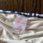 Xhilaration Ruched Blue Tie Dye Bikini Swim bottoms, Large Photo 2