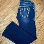 Daytrip | Leo Boot Cut Medium Wash Embellished Denim Jeans Size 27L Photo 0