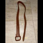 Womens Vintage Leather‎ Belt South American Black & White Textile Woven Size 32 Photo 2