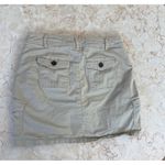 Croft & Barrow 6 Petite Stretch Khaki Cargo Skirt With Pockets Photo 3