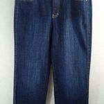 White House | Black Market  Embellished Jeans Blanc Size 6 Dark Wash 5 Pockets NWOT Photo 0