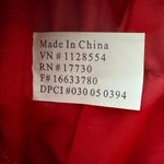 a.n.a Boho Tan Suede Diaper Bag with Red Floral Design Red Folding Changing Pad Photo 8