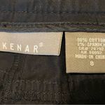 Kenar  Womens Black Cotton/Spandex Casual Pants-8 Photo 4