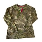 Realtree Camo Long Sleeve Henley Shirt 🔥 Photo 0