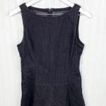 Pacific&Co Lauren Jeans Ralph Lauren Sleeveless Black Denim Fit & Flare Mini Dress Photo 2