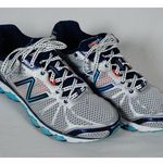 New Balance W880v3 Woman's 10 Running Shoes Grey Blue - M880MI3 Photo 0