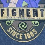 Parks Womens T-Shirt FIGMENT Small Disney World Land Bound Purple Dragon Photo 2