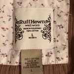 Ruff Hewn  Brown Ribbed Button-Down Top Photo 1