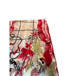 Retro Theme 50s Rockabilly Sock Hop Christmas Scarf 68x20 Novelty Print Glam Red Photo 4