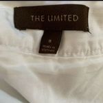 The Limited  Women's White Mini Skirt Size 8 Short Length Photo 1