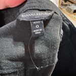 Banana Republic  women’s twill utility skirt cargo charcoal black gray size 0 pet Photo 3