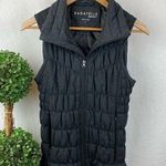 Bagatelle  Gray Quilted Sleeveless Puffer Zip Up Vest M Photo 0