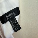 Aidan‎ Mattox Size 2 Women's White V Photo 9