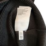 American Eagle AE Rib Knit Keyhole Tie-Front Tee T-Shirt Crop Top Black Medium Photo 8