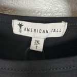 NEW American Tall Womens Size 2XL Black Sleeveless Knot Front Midi Maxi Dress Photo 4