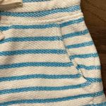 Lou & grey Blue Striped Terrycloth Shorts - Size XXS Photo 2