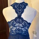 CLO INTIMO | Fortuna Racerback Chemise | Women's Size Medium Blue Photo 1