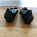 Neiman Marcus  Flats Black Leather Pointed Toe 7.5 Photo 6