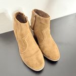 Minnetonka Suede Leather Ankle Boots Womens 6 Brown Lace Up Western BOHO Hippie Photo 4