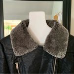 Rachel Roy  Black Moto Coat Photo 6