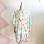 Soft Surroundings  Seashell Swim Cover Up Beach Kimono Boho Resortwear OS‎ Photo 1