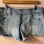 Charlotte Russe  Refuge Light Wash Mid Rise Shorts Size 12 GUC Photo 10