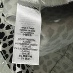 Juicy Couture (24) White Black Wild Cheetah Denim Micro Mini Shorts Cutoffs NWT Photo 8