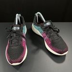 Skechers SKU 7840 Womens Knit Sneakers Pink Teal Low Top Shoes Photo 1