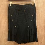 Forever 21  grunge bell shape black skirt woman’s size Xtra small Photo 0
